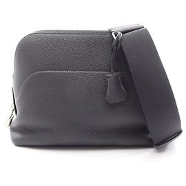 Hermès Bolsa Messenger Hermes Bolide Azul Azul marinho