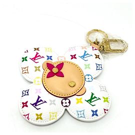 Louis Vuitton Keyring - Takashi Murakami Collaboration White