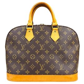 Sac à main Louis Vuitton Alma Monogram Marron