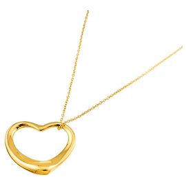 Autre Marque Tiffany & Co. Herz-Halskette aus 18K Gelbgold Andere