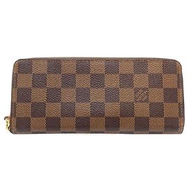 Cartera larga Louis Vuitton Damier Rosa Damier ebene