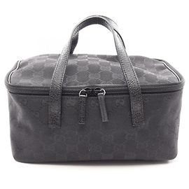 Bolsa Gucci GG Canvas em preto Preto