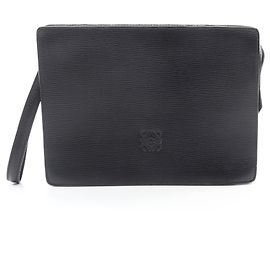 Loewe Anagram Second Bag Clutch Handtasche Schwarz