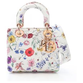 Bolso Christian Dior Lady Dior My ABCDIOR Blanco Multicolor