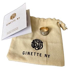 Anello Ginette NY in oro giallo e diamanti D'oro