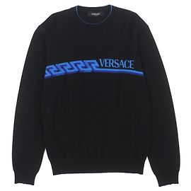 Jersey de lana Versace Negro