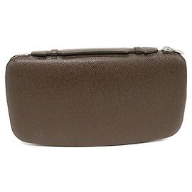 Carteira Longa Louis Vuitton Organizer Atoll Taiga Marrom