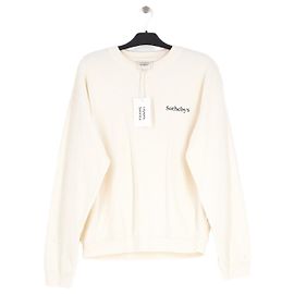 Autre Marque Felpa FRAME bianca in cotone con logo Bianco