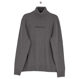Camisola de gola alta cinza Guess com logótipo Cinza