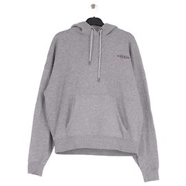 Sudadera con capucha Guess Gris de Algodón Logo Guess Jeans Gris