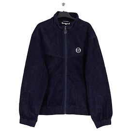 Autre Marque Baumwolljacke in Marineblau Marineblau