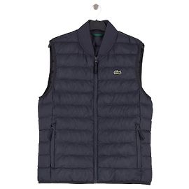 Lacoste Plumífero corto azul marino Azul marino