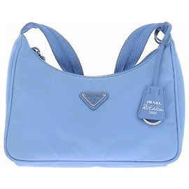 Prada Reissue Bag Blue Leather Blue