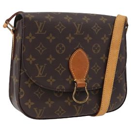 LOUIS VUITTON Monogram Saint Cloud GM Shoulder Bag M51242 LV Otro