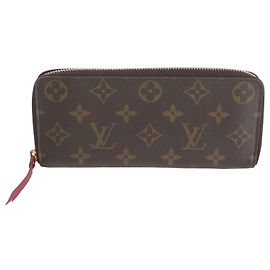 Carteira Longa Louis Vuitton com Proteção RFID Fuschia
