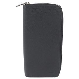 Carteira Zippy Louis Vuitton em Taiga com proteção RFID Preto