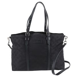 Borsa a spalla/Tote Gucci GG Nylon Nero