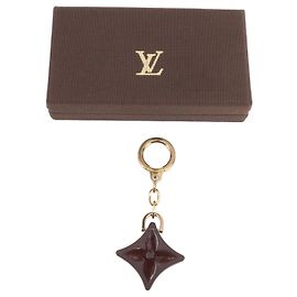 Portachiavi e ciondolo per borsa Louis Vuitton Marrone