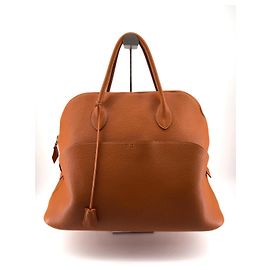 Hermès Bolide 45 — Togo Terre Battue, 2006 Orange