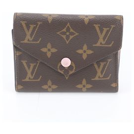 Louis Vuitton Monogram Portefeuille Victorine Wallet Pink