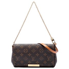 Louis Vuitton Brown Monogram Favorite PM Marron