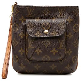 Louis Vuitton Brown Monogram Partition Marrom
