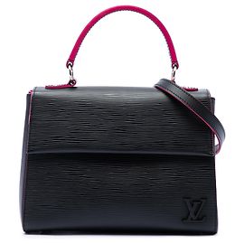 Louis Vuitton Black Epi Cluny BB Noir