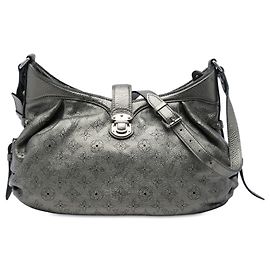 Louis Vuitton Silver Monogram Mahina XS Silvery