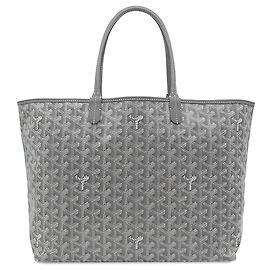 Goyard Gray Goyardine Saint Louis PM Brown Grey