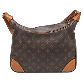 Louis Vuitton Brown Monogram Boulogne 30 Marrone
