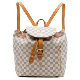 Louis Vuitton White Damier Azur Sperone White