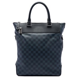 Louis Vuitton Blue Damier Cobalt Greenwich Tote Blu Altro