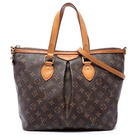 Louis Vuitton Brown Monogram Palermo PM Marrom