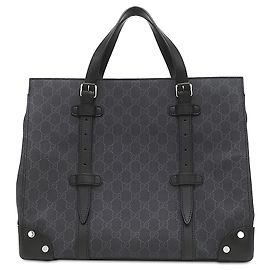 Tote Gucci Black GG Supreme Nero