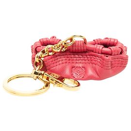 Chaveiro LOEWE Mini Nappa Aire Rosa Rosa