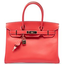 Hermès Pink Epsom Candy Birkin Retourne 30 Pink