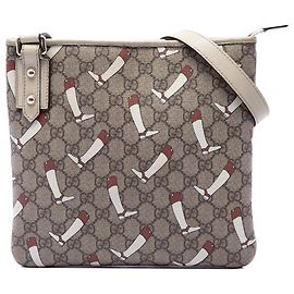 Gucci Beige GG Supreme The Boot Crossbody Beige