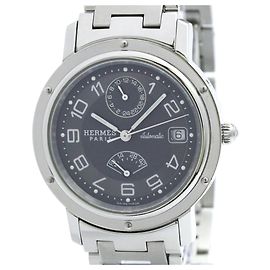 Hermès Hermes Clipper GMT Power Reserve Steel Automatic Watch CL2.810 Other