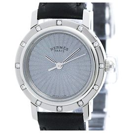 Hermès HERMES Clipper Steel Quartz Ladies Watch CL4.230 Other