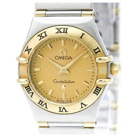 Relógio Feminino OMEGA Constellation 18K Gold Steel Quartz Outro