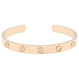 Bracelete Cartier Open Love em ouro rosa 18K Outro