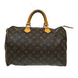 Louis Vuitton Speedy Monogram Canvas 35 Marrom