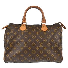 Louis Vuitton Speedy Monogram Canvas 30 Marron