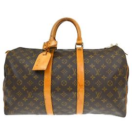 Louis Vuitton Keepall Monogram Canvas 45 Brown