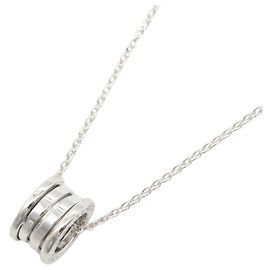 Bulgari Collier Bvlgari B.zero1 en or blanc 18K Argenté