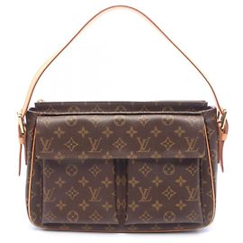 Borsa a tracolla Louis Vuitton Vivacite GM Monogram Marrone