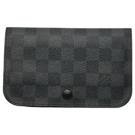 Louis Vuitton Damier Graphite Ceinture Pochette Homme Black Damier ebene