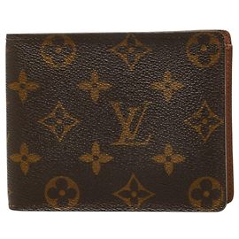 Louis Vuitton Monogram Portefeuille Florin Bi-fold Wallet Marron Monogramme