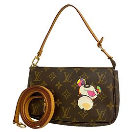 Louis Vuitton Monogram Panda Pochette Accessoires Marron