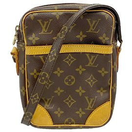Louis Vuitton Monogram Danube Schultertasche Braun
